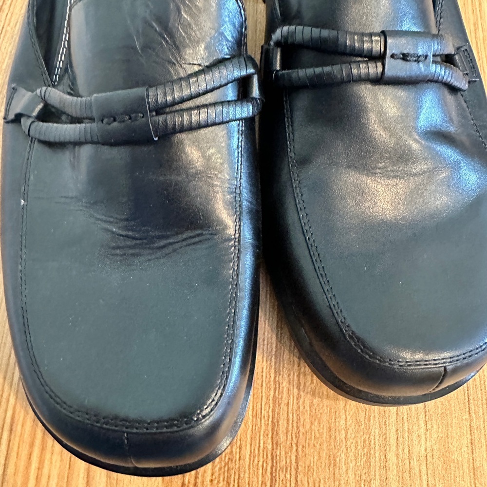 Villager By Liz Claiborne Black Women’s Sz 10 Mules - Picture 3 of 7